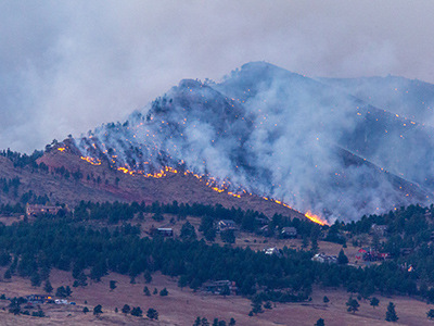 Wildfire Cal Wood Fire Boulder County CO_x400